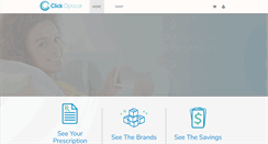 Desktop Screenshot of clickoptical.com